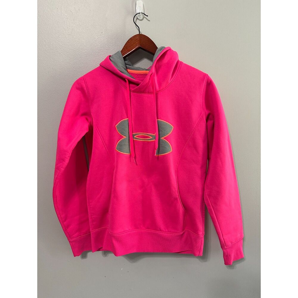 Under Armour Storm Womens Hoodie Small Hot Pink Sweatshirt